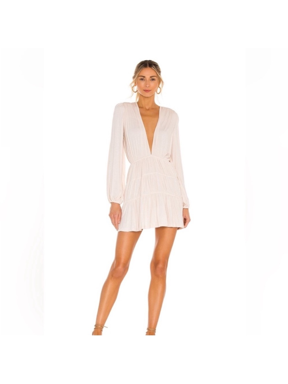 NWT Indah Francesca Dress Cream